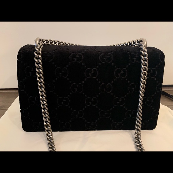 Gucci Bags Gucci Dionysus Gg Velvet Small Shoulder Bag Poshmark